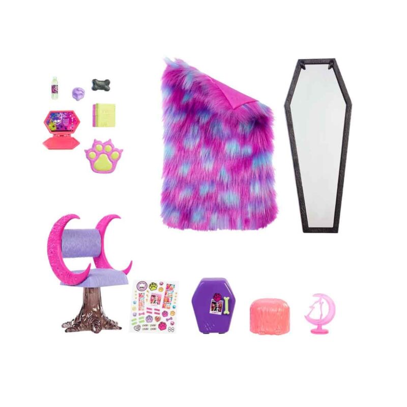 Monster High Clawdeen Wolf Yatak Odası - Görsel 4